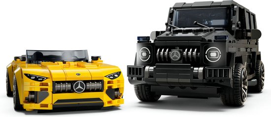 LEGO 76924 - Speed Champions Mercedes-AMG G 63 en Mercedes-AMG SL 63