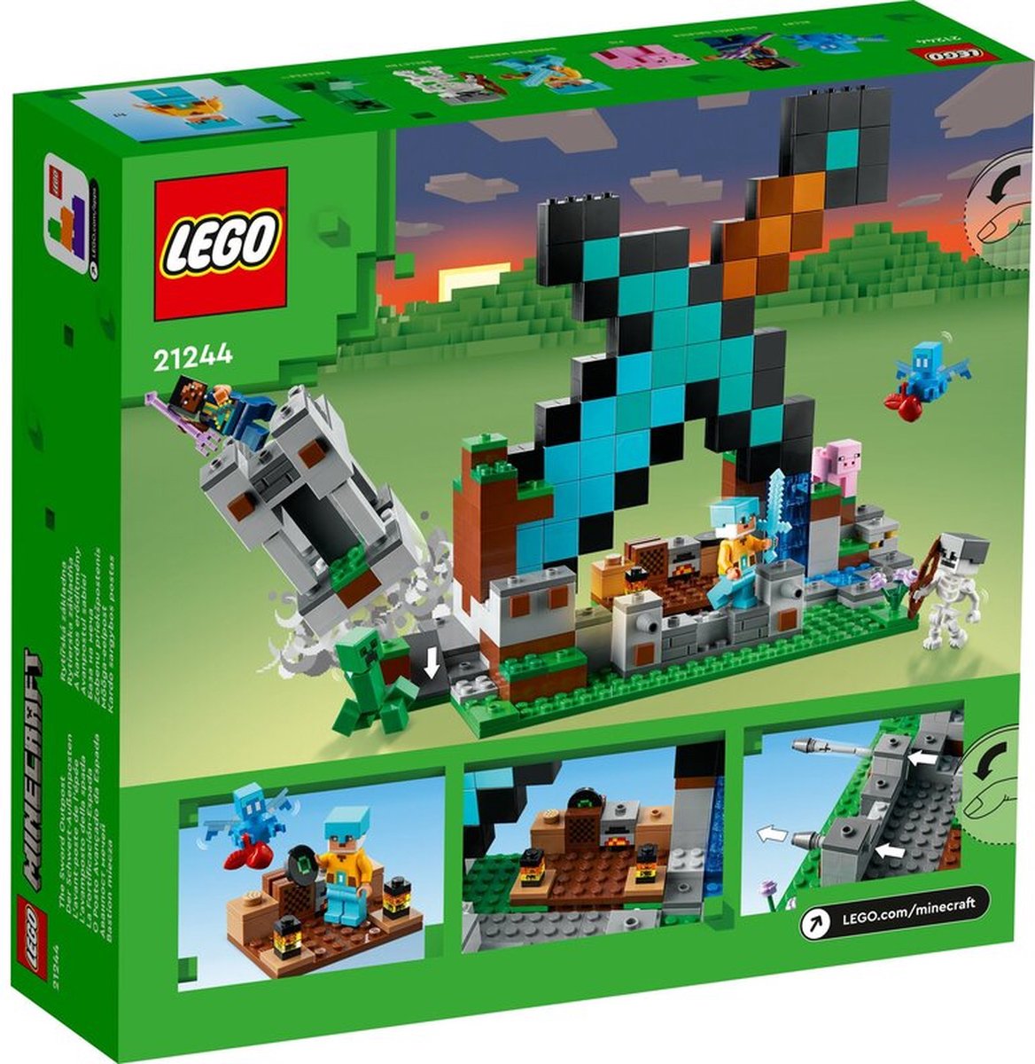 LEGO 21244 Minecraft Sword Outpost