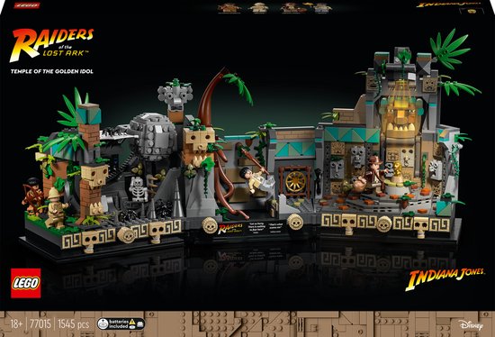 Lego Indiana Jones Temple of the Golden Idol 77015