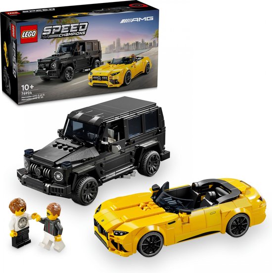 LEGO 76924 - Speed Champions Mercedes-AMG G 63 en Mercedes-AMG SL 63