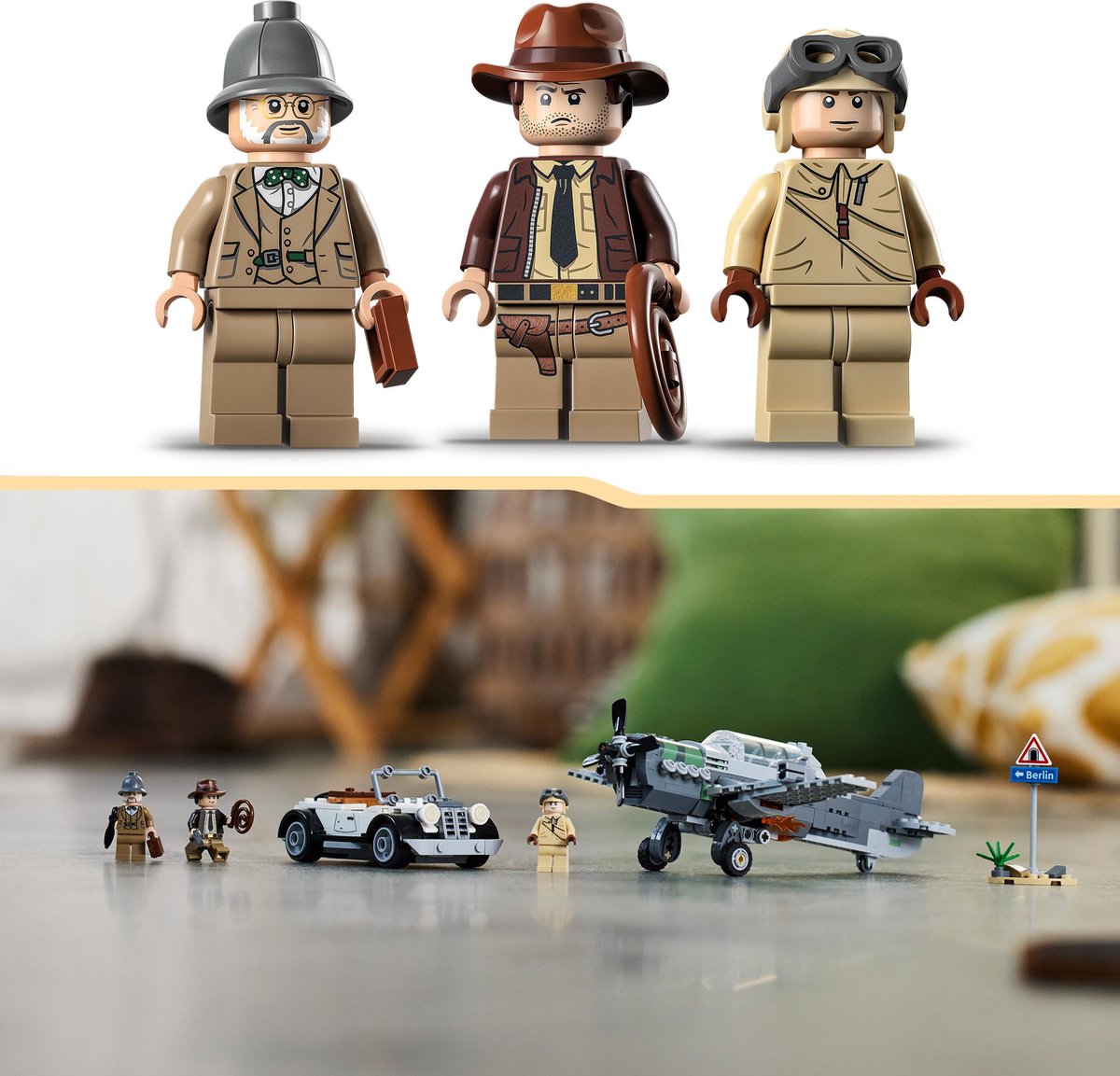 LEGO 77012 - Indiana Jones Fighter Plane Chase